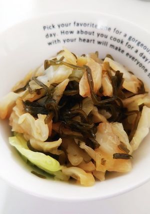 キャベツの塩昆布和え-レシピのメイン写真
