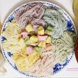 にじ素麺にじ麩