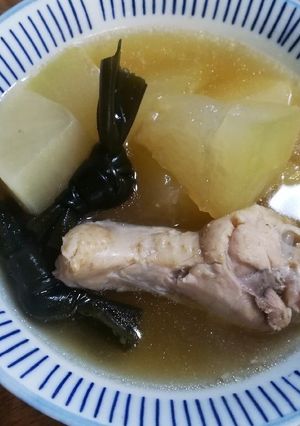 【沖縄風】とうがんと手羽元のスープ-レシピのメイン写真