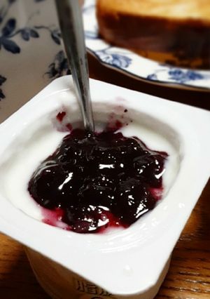 ★はちみつとブルーベリーヨーグルト★-レシピのメイン写真