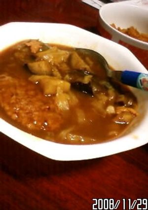 サツマイモとキャべなすカレー-レシピのメイン写真