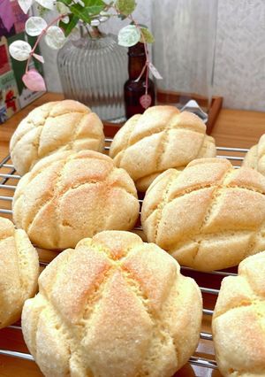 サクっともちっとメロンパン-レシピのメイン写真