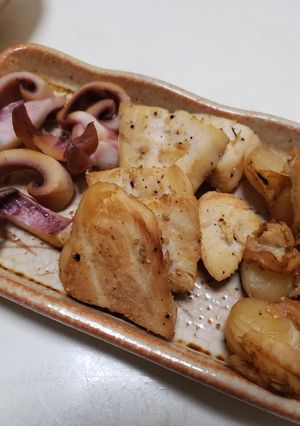 【薫製-熱薫】チキンサラダの燻製-レシピのメイン写真