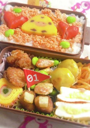 時短 お弁当盛り付け記録 3-レシピのメイン写真