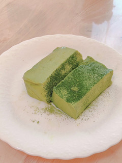 混ぜて冷やすだけ!濃厚抹茶のムースケーキ-レシピのメイン写真