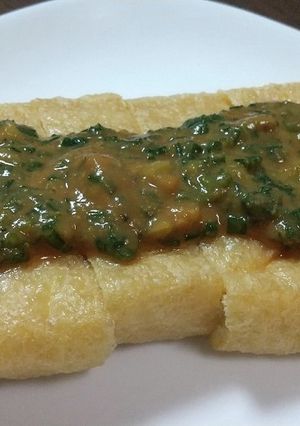栃尾あぶらあげのねぎ味噌ダレ-レシピのメイン写真