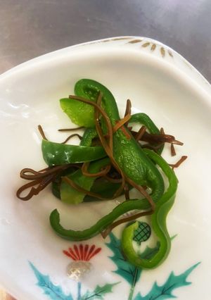 ピーマンの塩昆布漬け-レシピのメイン写真