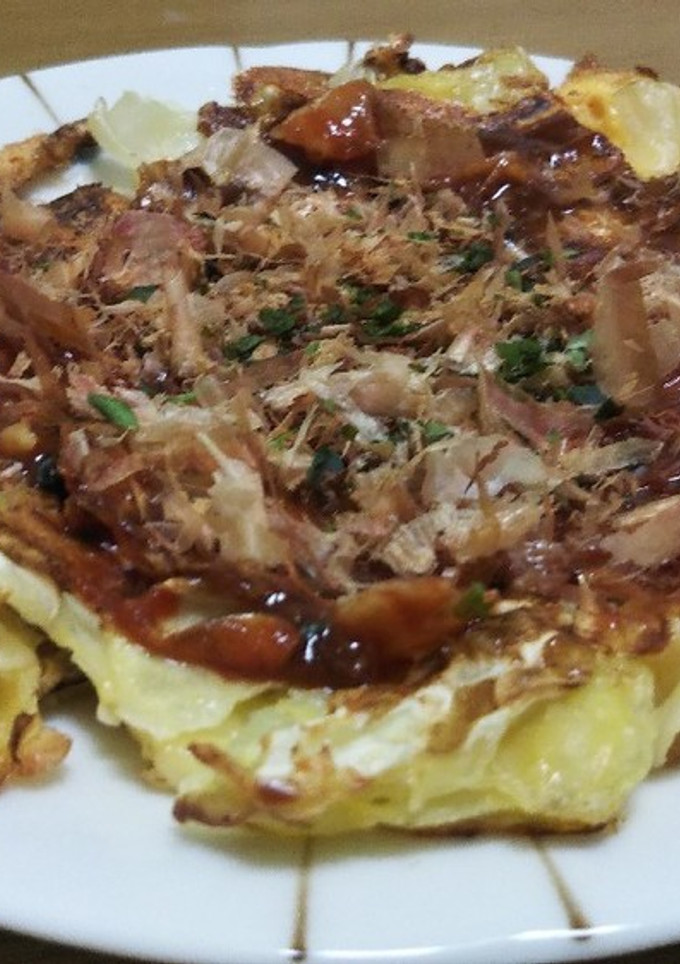 簡単お好み焼き風-レシピのメイン写真