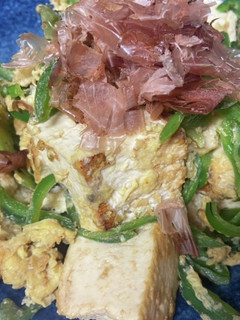 豆腐とピーマンのチャンプルー -レシピのメイン写真