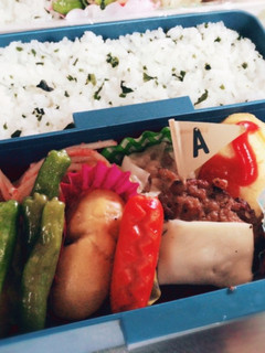 時短お弁当盛り付け記録 学童 遠足-レシピのメイン写真