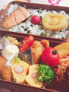 時短お弁当盛り付け記録18 アンパンマン-レシピのメイン写真