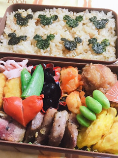 時短 お弁当盛り付け記録11 のり弁-レシピのメイン写真