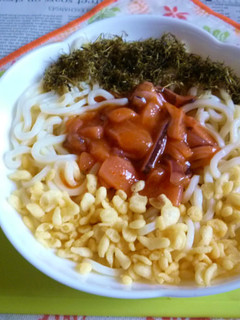 醤油うどん風冷やしうどん46~いか明太-レシピのメイン写真
