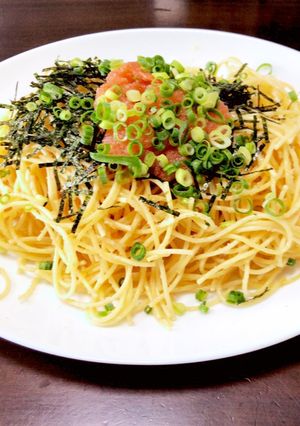 子どもも作れる明太子パスタ-レシピのメイン写真