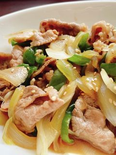 牛肉とピーマンの甘辛炒め-レシピのメイン写真