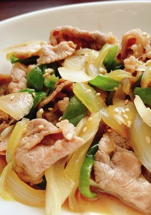 牛肉とピーマンの甘辛炒め-レシピのメイン写真