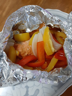 鮭のホイル焼き オイスターソース編-レシピのメイン写真