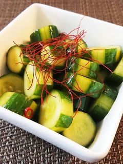 【やみつき】ピリ辛きゅうり-レシピのメイン写真