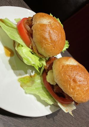 テリヤキバーガーハンバーガー照り焼き-レシピのメイン写真
