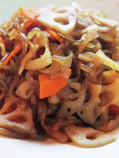 れんこんのさっぱり味きんぴら-レシピのメイン写真
