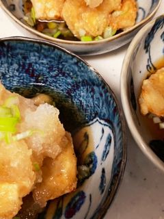 揚げ焼き揚げ出し豆腐-レシピのメイン写真