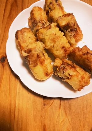 竹輪の肉詰め揚げ-レシピのメイン写真
