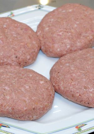 drtomの椎茸軸の残渣で作るハンバーグ-レシピのメイン写真