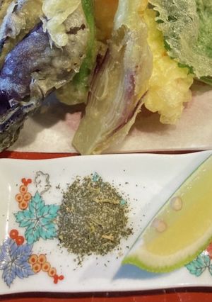 天ぷら用のジャスミン茶塩-レシピのメイン写真