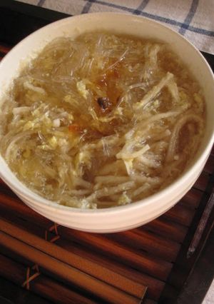 春雨と大根切干の中華風スープ-レシピのメイン写真