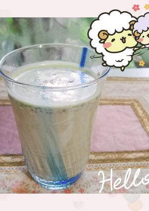 マクロビ☆ぷちぷち抹茶ココナッツミルク-レシピのメイン写真