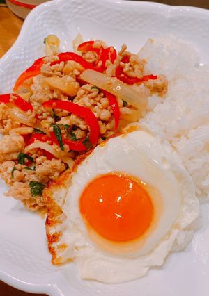 我が家のガパオライス-レシピのメイン写真