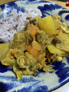 豆乳サバ野菜カレー-レシピのメイン写真