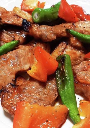 焦げ目が美味しい豚ロースの漬け焼き-レシピのメイン写真