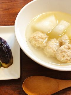 冬瓜と鶏団子のスープ-レシピのメイン写真