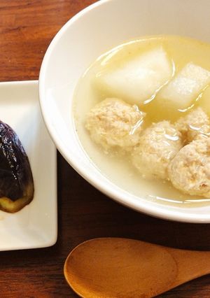 冬瓜と鶏団子のスープ-レシピのメイン写真
