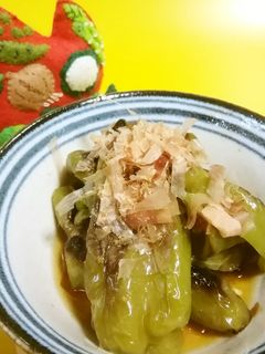 ピーマンの焼き浸し-レシピのメイン写真