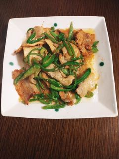 簡単☆豚肉とピーマンの味噌炒め-レシピのメイン写真