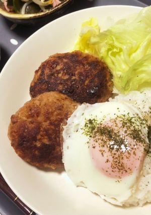 シンプルハンバーグ！-レシピのメイン写真