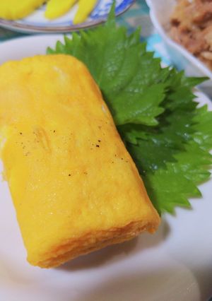 我が家のシンプル卵焼き！-レシピのメイン写真