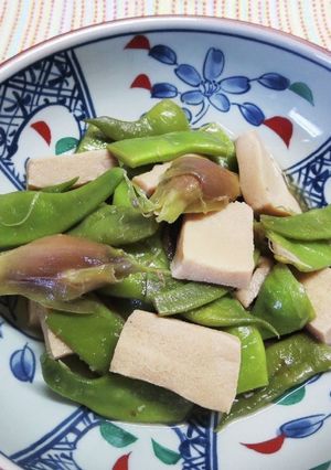 モロッコと高野豆腐の炒め煮-レシピのメイン写真