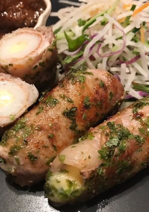 肉巻きチーズちくわ☆青のり塩味-レシピのメイン写真