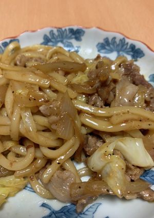 あたしの焼きうどん-レシピのメイン写真