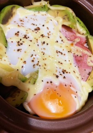 超簡単♪アボカドとベーコンのドリア風-レシピのメイン写真