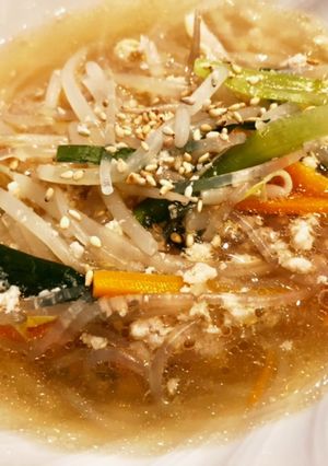 レンジだけで★中華春雨スープ-レシピのメイン写真