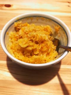 生米で作るにんじんとしらすのたまご粥-レシピのメイン写真