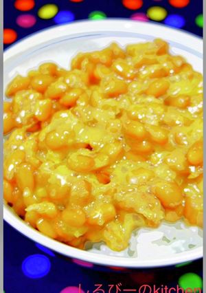 男のロマン！やみつきにんにく背脂納豆ご飯-レシピのメイン写真