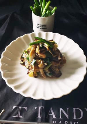 グリル焼き～コリコリする茄子和え物-レシピのメイン写真
