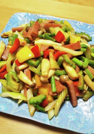 スパムの味で野菜が美味しくなるよ！-レシピのメイン写真
