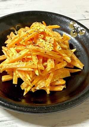 にんじんとクリームチーズのサラダ-レシピのメイン写真