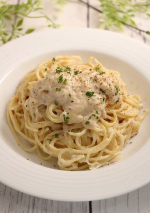 レンジで簡単！ツナのクリームパスタ-レシピのメイン写真